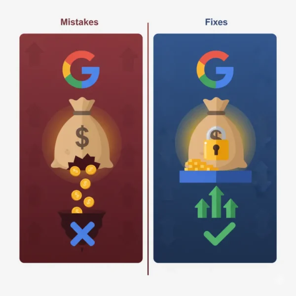 Top 10 Google Ads Mistakes Draining Your Budget and Fixes