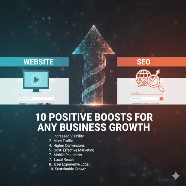 Website + SEO: 10 Positive Boosts for Any Business Growth