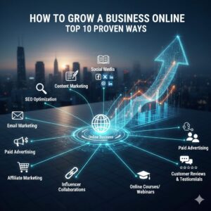 Read more about the article How to Grow a Business Online: Top 10 Proven Ways